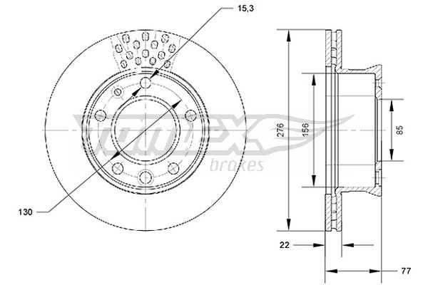 TOMEX Brakes TX 70-07...